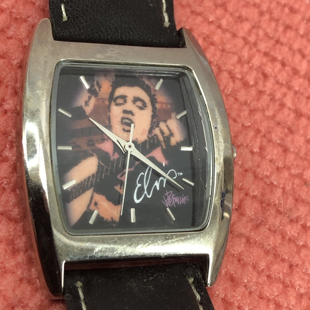 ✨Elvis Presley Watch 50th Anniversary 2004 EPE Joe Petruccio FSC‎ 29617-1 Sun